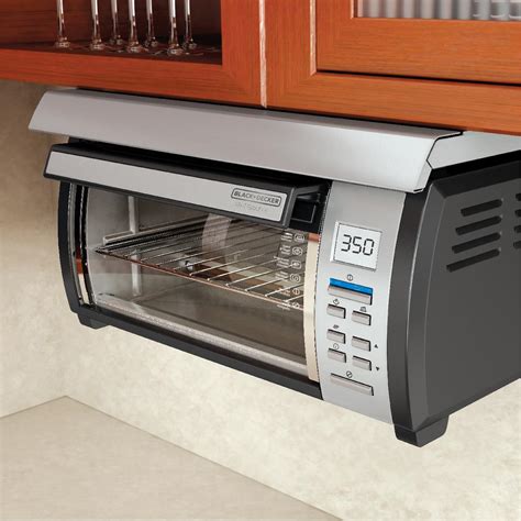 under cabinet toaster oven stainless steel|undermount toaster oven spacemaker.